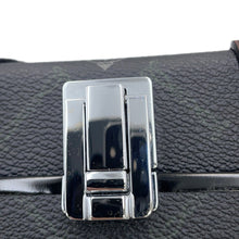 将图像加载到图库查看器中，Berluti Globe-Trotter Collaboration Messenger Bag Dark Gray/Brown PVC Leather Size Mini
