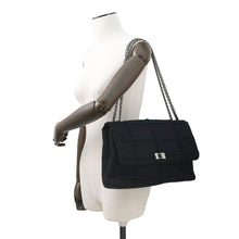 将图像加载到图库查看器中，CHANEL 2.55 Chocolate Bar ChainShoulder BlackA37590 Felt
