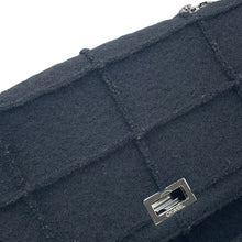 将图像加载到图库查看器中，CHANEL 2.55 Chocolate Bar ChainShoulder BlackA37590 Felt
