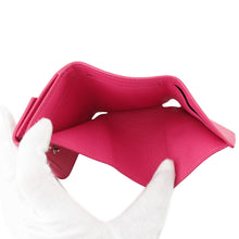 将图像加载到图库查看器中，LOUIS VUITTON Portefeuille Lockmini Hot pinkM67858 Calf Leather
