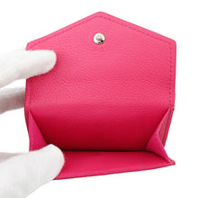 将图像加载到图库查看器中，LOUIS VUITTON Portefeuille Lockmini Hot pinkM67858 Calf Leather
