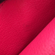 将图像加载到图库查看器中，LOUIS VUITTON Portefeuille Lockmini Hot pinkM67858 Calf Leather
