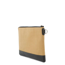 Load image into Gallery viewer, Berluti Nino Clutch Bag Brown/Black Canvas Leather Size GM
