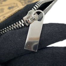 Load image into Gallery viewer, Berluti Nino Clutch Bag Brown/Black Canvas Leather Size GM
