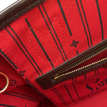 Load image into Gallery viewer, LOUIS VUITTON Neverfull RedN51109 Damier Ebene Canvas Size PM
