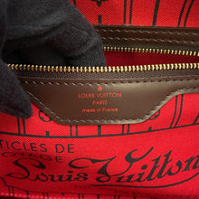 Load image into Gallery viewer, LOUIS VUITTON Neverfull RedN51109 Damier Ebene Canvas Size PM
