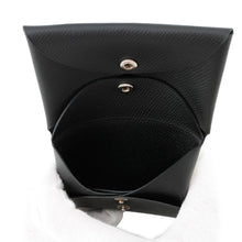 将图像加载到图库查看器中，HERMES Calvi Duo Black Epsom
