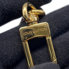 将图像加载到图库查看器中，LOUIS VUITTON Bag Charm Chain Fleur BrownM01354 Metal Silk100%
