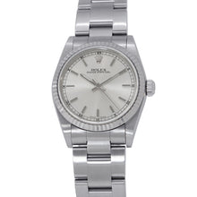 将图像加载到图库查看器中，ROLEX Oyster Perpetual W31mm Stainless Steel Silver Dial77014
