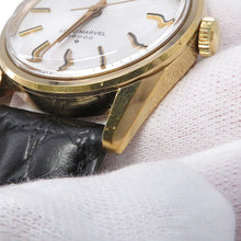 将图像加载到图库查看器中，SEIKO Lord Marvel 3600 W34mm Gold Plated Leather Silver Dial5740-8000
