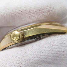 将图像加载到图库查看器中，SEIKO Lord Marvel 3600 W34mm Gold Plated Leather Silver Dial5740-8000
