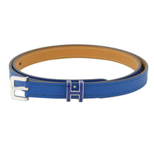 将图像加载到图库查看器中，HERMES Belt Pop H Size 80 Blue france Epsom
