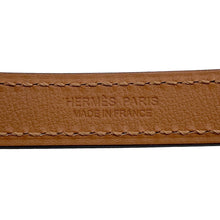 将图像加载到图库查看器中，HERMES Belt Pop H Size 80 Blue france Epsom
