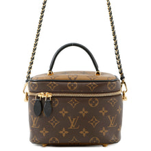 将图像加载到图库查看器中，LOUIS VUITTON Vanity NV NoirM45165 Monogram Monogram Reverse Canvas Size PM
