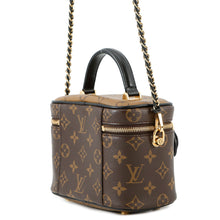 将图像加载到图库查看器中，LOUIS VUITTON Vanity NV NoirM45165 Monogram Monogram Reverse Canvas Size PM

