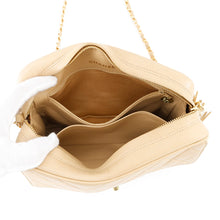 将图像加载到图库查看器中，CHANEL Matelasse Tassel Chain Shoulder Beige Lambskin
