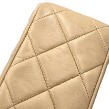 将图像加载到图库查看器中，CHANEL Matelasse Tassel Chain Shoulder Beige Lambskin
