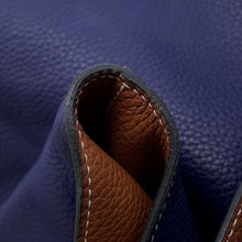 Load image into Gallery viewer, HERMES Double sense Blue Nuit/Gold Taurillon Clemence Size 45
