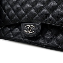 Load image into Gallery viewer, CHANEL Matelasse W flap ChainShoulder BlackA58600 Caviar Leather Size 30
