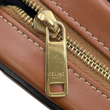 Load image into Gallery viewer, CELINE Oval Purse Cuir Triomphe Shoulder Bag Tan10l703DPQ.04LU Leather
