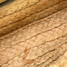 将图像加载到图库查看器中，LOEWE Gate Shoulder Bag Tan/Natural329.13.T20 Raffia Leather Size Small
