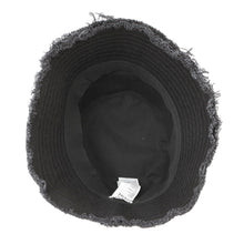 将图像加载到图库查看器中，LOEWE Bucket hat Size 57 Black Canvas
