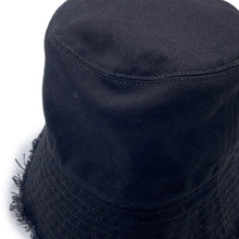 将图像加载到图库查看器中，LOEWE Bucket hat Size 57 Black Canvas
