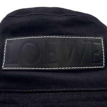 将图像加载到图库查看器中，LOEWE Bucket hat Size 57 Black Canvas
