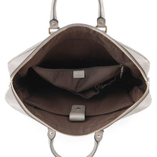 Load image into Gallery viewer, GUCCI Diamante Briefcase Gray208463 PVC Leather
