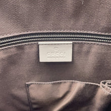 Load image into Gallery viewer, GUCCI Diamante Briefcase Gray208463 PVC Leather
