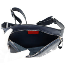 将图像加载到图库查看器中，Valentino Garavani VLTN Crossbody Bag Navy Leather
