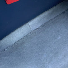 将图像加载到图库查看器中，Valentino Garavani VLTN Crossbody Bag Navy Leather
