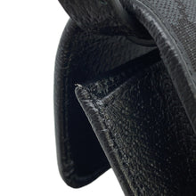 Load image into Gallery viewer, BALENCIAGA Gucci collaboration The Hacker Project phone pouch Black680130 Canvas Leather
