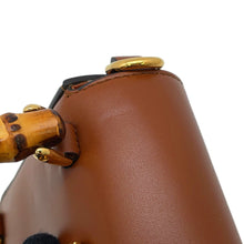 Load image into Gallery viewer, GUCCI 3WAYShoulder Bag Brown702106 Leather Bamboo
