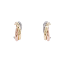将图像加载到图库查看器中，CARTIER Trinity Earrings Size MiniB8017100/B8301540 K18YG K18WG K18PG
