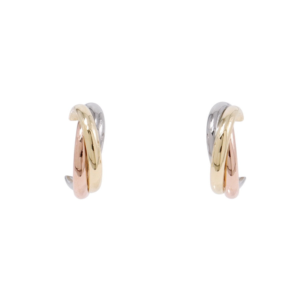CARTIER Trinity Earrings Size MiniB8017100/B8301540 K18YG K18WG K18PG