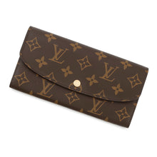 将图像加载到图库查看器中，LOUIS VUITTON Portefeuille Emilie FuchsiaM60697 Monogram
