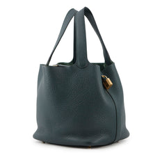 Load image into Gallery viewer, HERMES Picotin Lock Vert Cypress Taurillon Clemence Size MM
