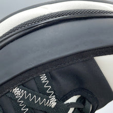 Load image into Gallery viewer, CHANEL CC Logo Sneakers Black/WhiteG46010 Fabric Leather Suede Size 43
