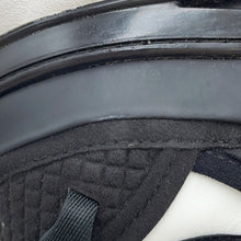 Load image into Gallery viewer, CHANEL CC Logo Sneakers Black/WhiteG46010 Fabric Leather Suede Size 43
