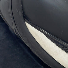 Load image into Gallery viewer, CHANEL CC Logo Sneakers Black/WhiteG46010 Fabric Leather Suede Size 43
