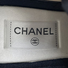 Load image into Gallery viewer, CHANEL CC Logo Sneakers Black/WhiteG46010 Fabric Leather Suede Size 43

