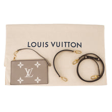 将图像加载到图库查看器中，LOUIS VUITTON Neonoe Tourterelle claimM45555 Bicolor Monogram Empreinte Leather Size MM
