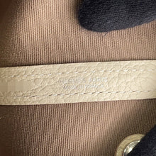 将图像加载到图库查看器中，HERMES Garden Party Etoupe/Craie Toile Officier Negonda Leather Size TPM

