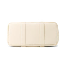 将图像加载到图库查看器中，HERMES Garden Party Craie/Blue Lin Toile Officier Negonda Leather Size TPM
