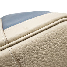 将图像加载到图库查看器中，HERMES Garden Party Craie/Blue Lin Toile Officier Negonda Leather Size TPM
