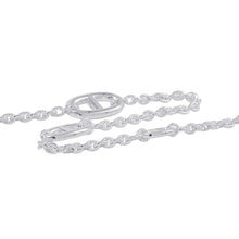 Load image into Gallery viewer, HERMES Chaine d&#39;Ancre Farandole Necklace Size 80 SV925
