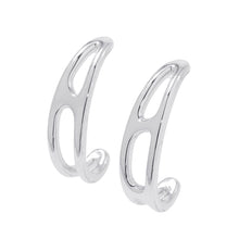 将图像加载到图库查看器中，HERMES Chaine d&#39;Ancre Punk Anchor Earrings SV925
