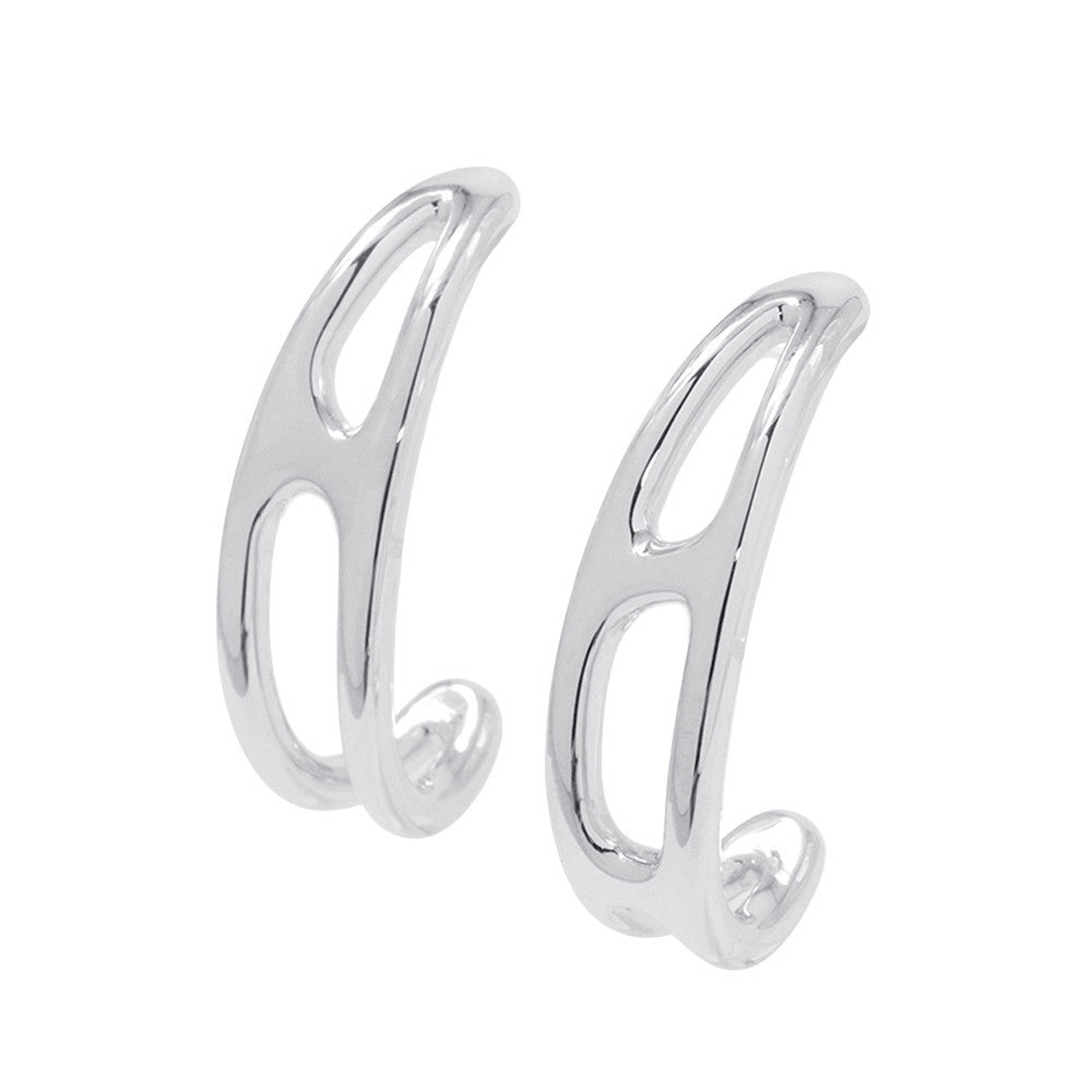 HERMES Chaine d'Ancre Punk Anchor Earrings SV925