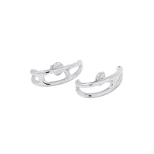 将图像加载到图库查看器中，HERMES Chaine d&#39;Ancre Punk Anchor Earrings SV925
